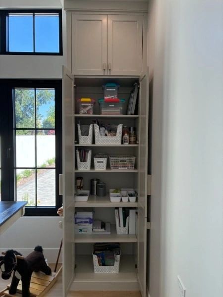 Utility cabinets — everything sorted and in easy reach